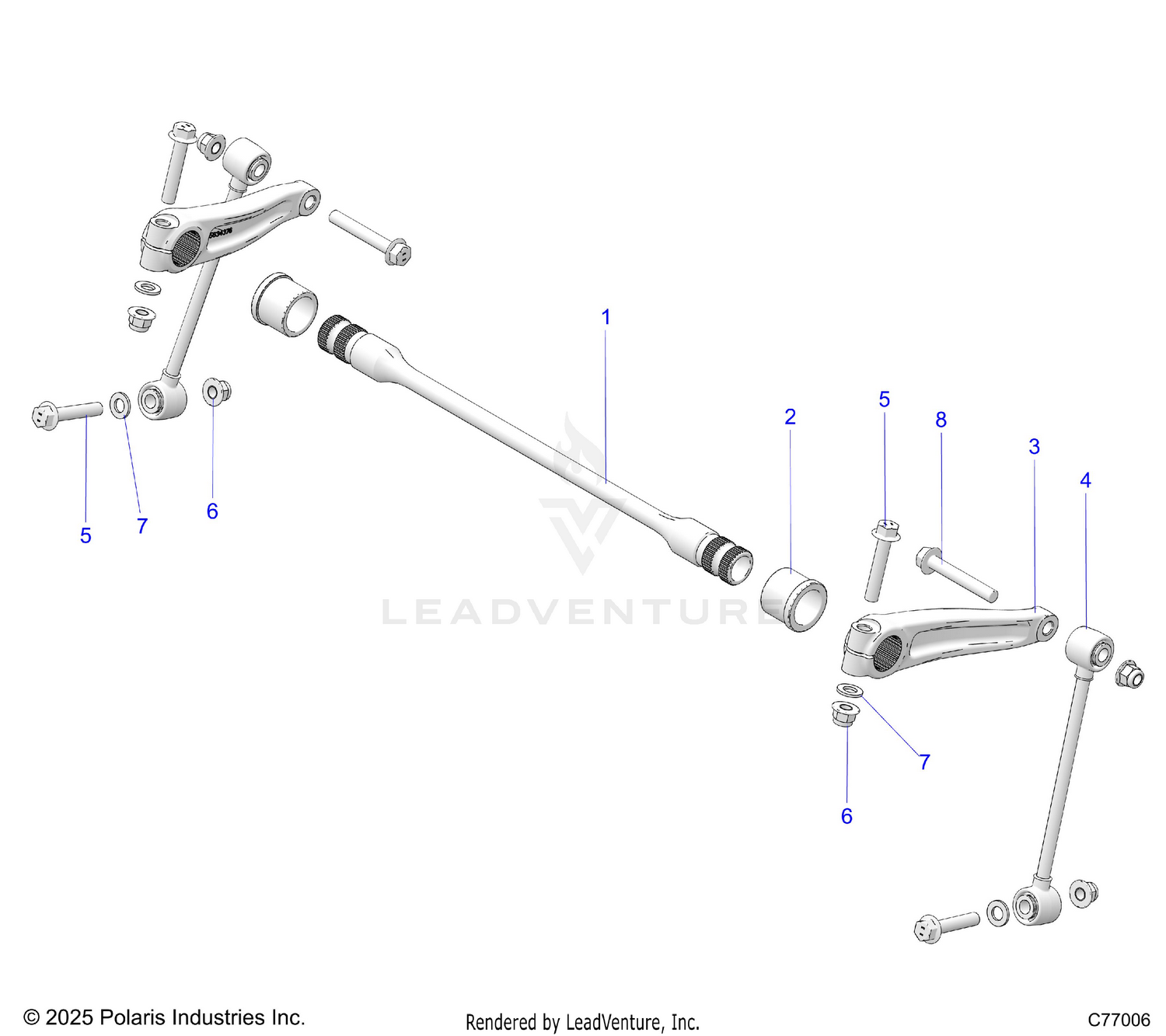 SUSPENSION, FRONT STABILIZER BAR - Z26RRE2KAL (C77006)
