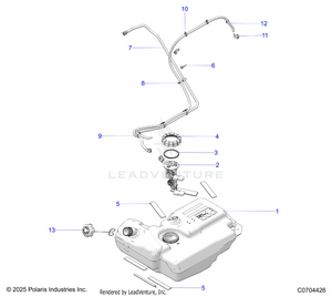 Fuel, Fuel System Schematic