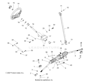 Steering - R08vh76ad/ag (49rgrsteering08vista) Schematic