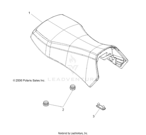 Seat - A07lb27aa/ac/lh27aa/ab/ac/ad/al (49atvseat07hawk) Schematic