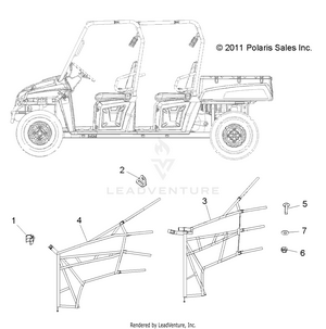 Body, Side Nets - R14wh57aa/ac/ar/6eat (49rgrnets12500crew) Schematic