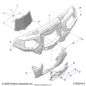 Body, Front Bumper - A21sxn85a4 (c102210-3) Schematic