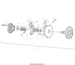 Drive Clutch - A02ba38ca (4969936993b08) Schematic