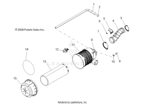 Engine, Air Intake System - R08rh68 All Options (49rgrairbox077006x6) Schematic