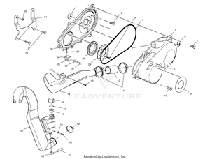 Clutch Cover - A02ba38ca (4969936993c01) Schematic