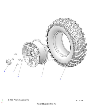 Wheels, Front - R25rry99af/bf (c730378) Schematic