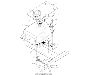 Fuel Tank Assembly - W937527 (4924022402a011) Schematic