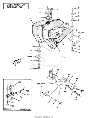 Fuel Tank Assembly-scrambler (4910981098014a) Schematic