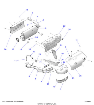 Engine, Exhaust System - Z25nmf99a4/a5/b4/b5 (c703338) Schematic