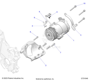 Engine, Hvac Compressor - R25xaw1rb9/bd/bm (c731048) Schematic