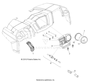 Electrical, Dash Instruments And Controls - R12th76/th7e/tx7e All Options (49rgrdash118004x4) Schematic