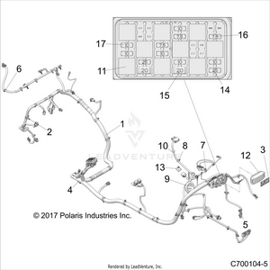 Electrical, Wire Harness - Z19vge99ak/aw/bk/bw (c700104-5) Schematic