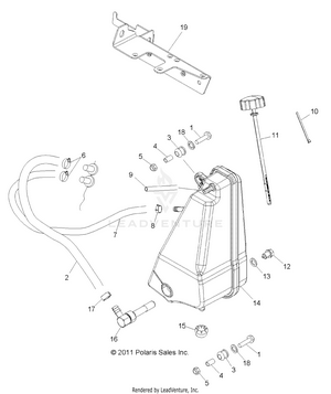 Engine, Oil Tank - R12wh50ag/ah/ak/ar (49rgroiltank12500) Schematic