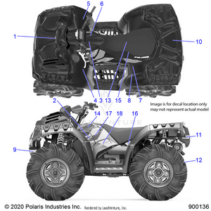 Body, Decals - A21sxn85a4 (900136) Schematic
