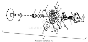 Drive Clutch - W98ch50a(c)(d)(e)(f) (4950135013c004) Schematic