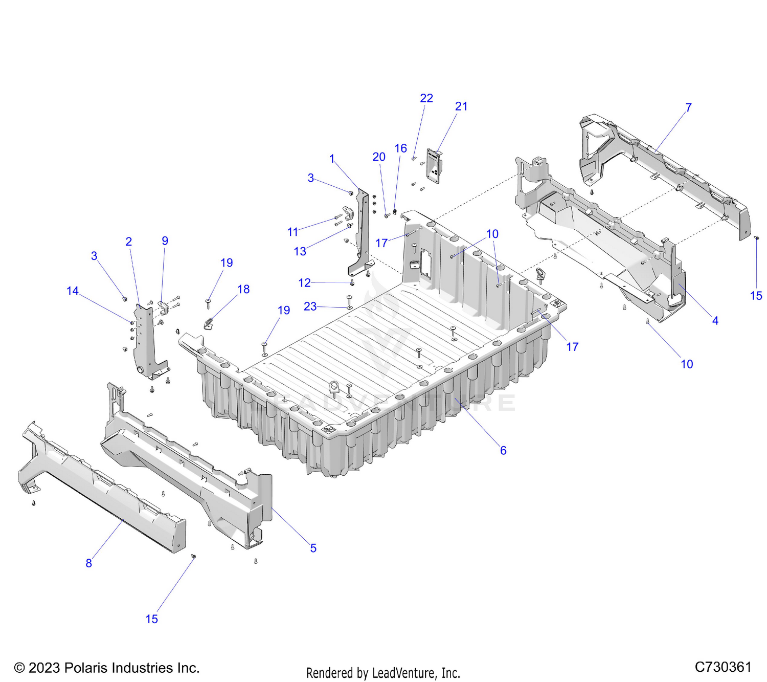BODY, BOX - R24RSV99AC (C730361)