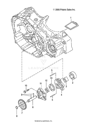 Oil Pump - A06gj50aa/ab/ac (4999201849920184c09) Schematic