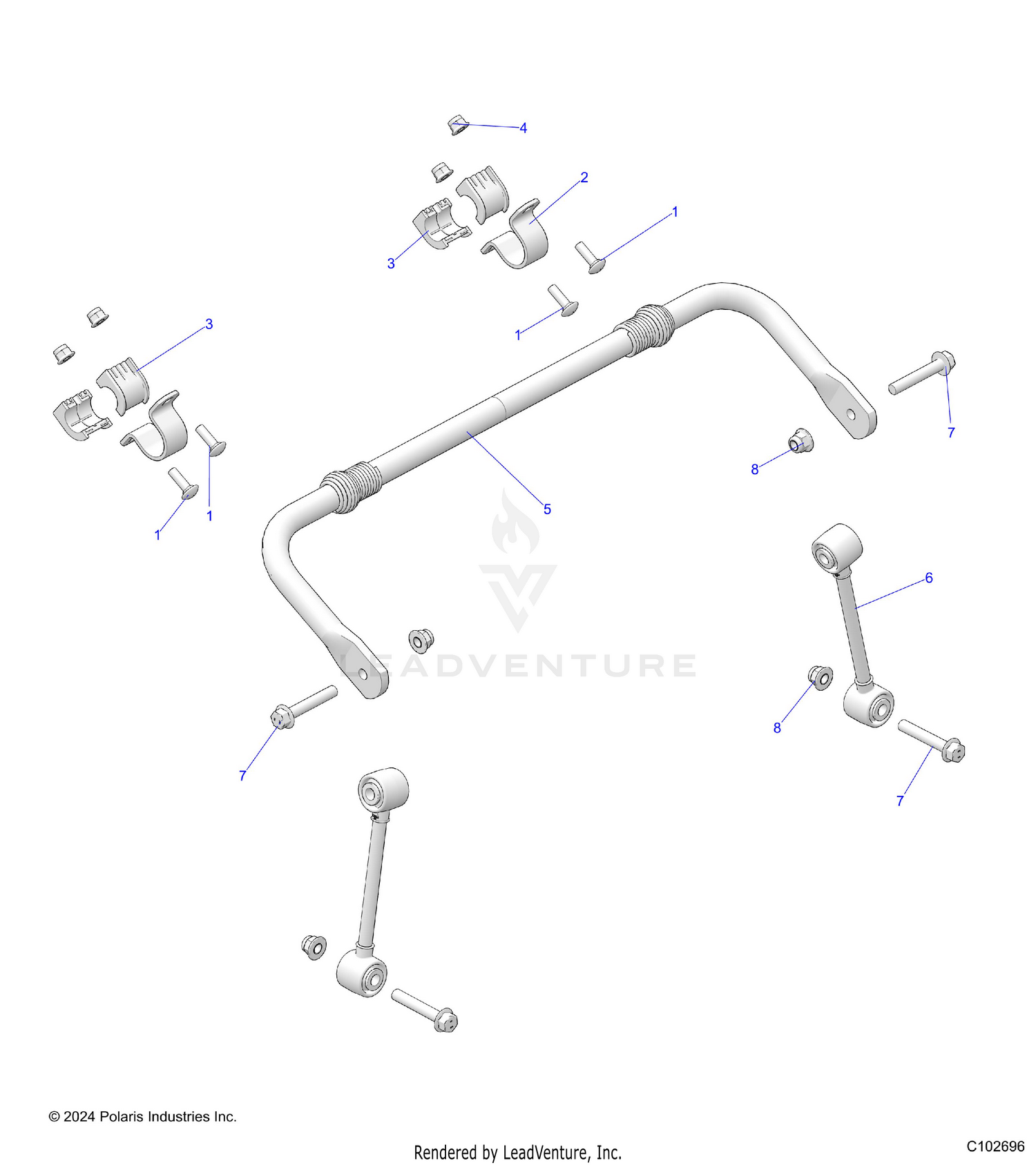 SUSPENSION, STABILIZER BAR - A26SYY95AK  (C102696)
