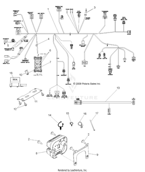 Electrical, Wire Harness - R10vh76 All Options (49rgrharness10rzr) Schematic