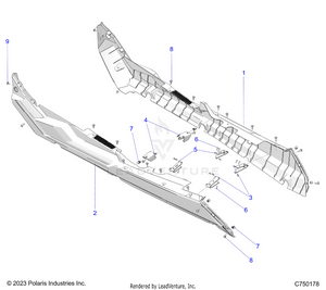 Body, Rockers - Z25r4d2kak/bk/aj/bj/am/bm (c750178) Schematic