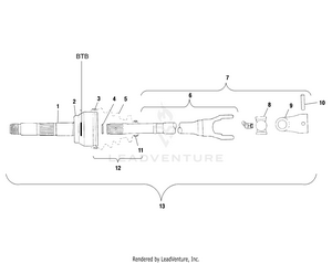 Cv Joint - Btb - A01ch50aa (4964466446b002) Schematic