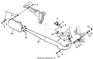 Exhaust System Scrambler 400l W97bc38c (4939893989a011) Schematic