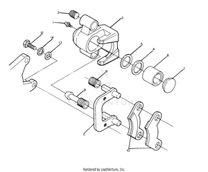 Middle Axle Brake Assembly  Big Boss 4x6 (4919801980019a) Schematic