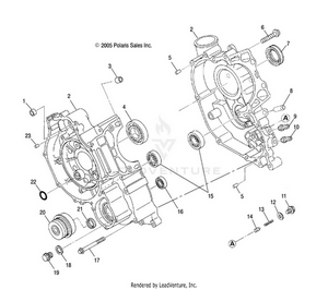 Engine, Crankcase - A07mh46aa/az (4999200059920005d04) Schematic