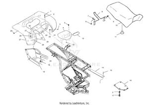 Rear Cab And Seat - A02cg25ca (4969856985a04) Schematic
