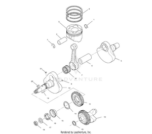 Crankshaft And Piston - A00ch46ca (4954785478d006) Schematic