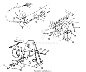 Electrical/taillight Assembly 6x6 300 W948730 (4926792679c012) Schematic