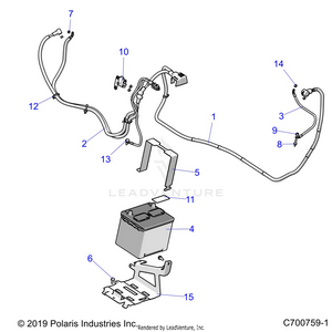Electrical, Battery - R21rre99a9/ac/ap/aw/b9/bc/bp/bw (c700759-1) Schematic