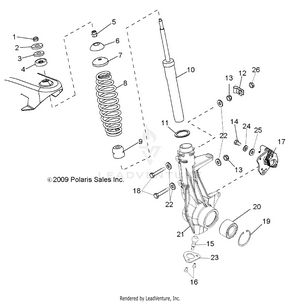 Suspension, Front Strut - R12rh45ag/ah/ar (49rgrsuspfrt10450) Schematic