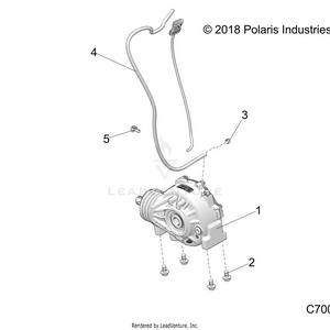 Drive Train, Front Gearcase Mounting - R19rhe99nd (c700172-5) Schematic