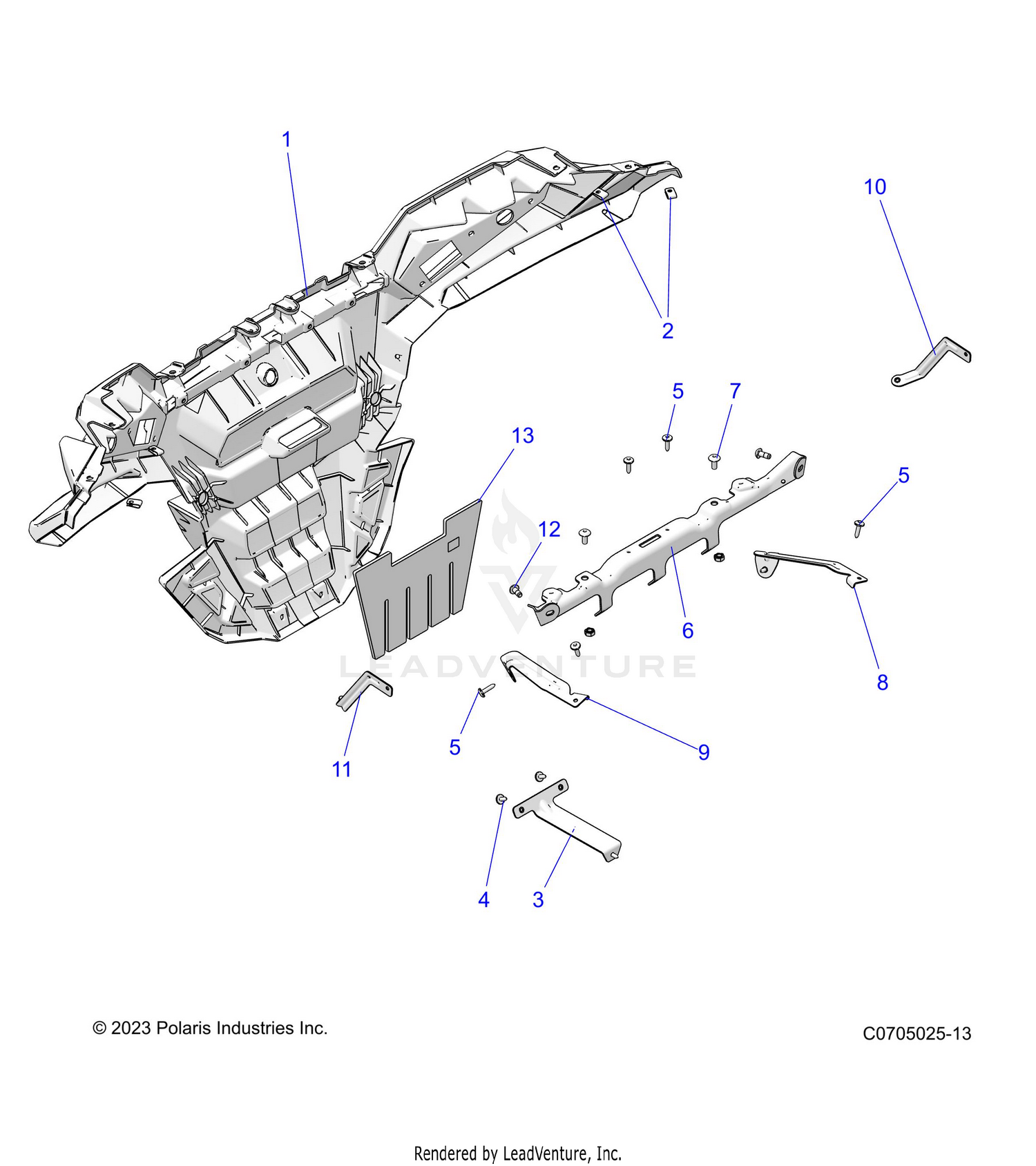 BODY, REAR BUMPER - Z26NET99A4/B4/A6/B6 (C0705025-13)
