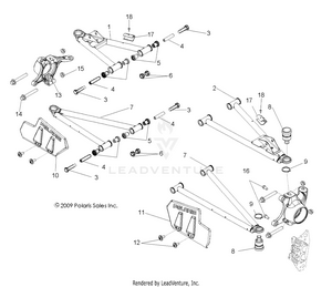 Suspension, Front Control Arms - R12wh76ag/ar/eah/eav/eaw (49rgrsuspfrt108004x4) Schematic