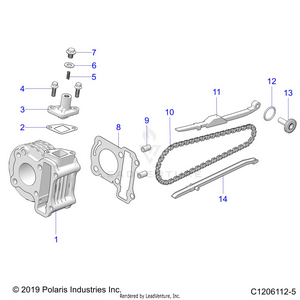 Engine, Cylinder - A21hbb07a3/a7/b3/b7 (c1206112-5) Schematic