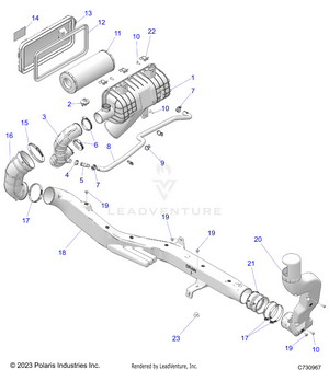 Engine, Air Intake - R25xaw1rb9/bd/bm (c730967) Schematic