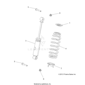 Suspension, Front Shock - R16rva57a1/b1/e57a9/b9 (49rgrshockfrt7043755) Schematic