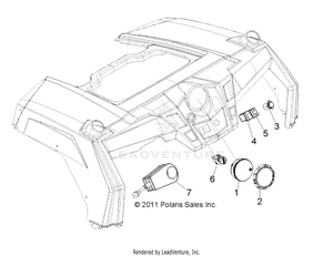 Electrical, Dash Instruments And Controls - R13jt9efx (49atvdash12rzrxpi) Schematic
