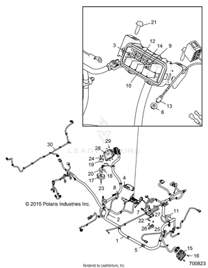 Electrical, Wire Harness - R16rge99a7/ae/av (700823) Schematic