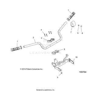 Steering, Handlebar And Controls - A17sxa85a1/a7/sxe85ab/am/as/a9 (100764) Schematic