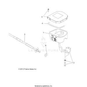 Steering, Controls, Throttle Asm. And Cable - A19sea50b1/b7/see50b7/b3/seg50b4 [49atvcontrols13850scram] Schematic