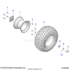 Wheels, Rear - A21hbb07a3/a7/b3/b7 (c102097) Schematic