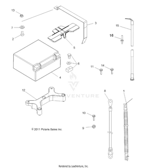 Electrical, Battery - A15sxe85as/am/a85aa/ac/aj (49atvbattery14spxp850) Schematic