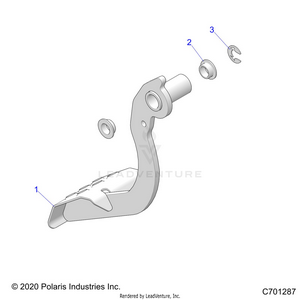 Brakes, Pedal - Z21rau92an/bn (c701287) Schematic