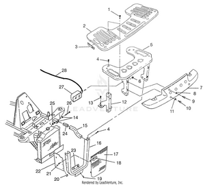Front Rack And Bumper Mounting  Sportsman 500 W97ch50a (4939993999a010) Schematic