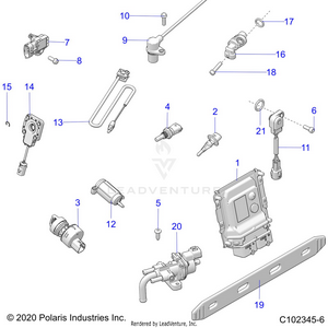 Electrical, Switches, Sensors, Ecu And Control Modules - A22sva85a3 (c102345-6) Schematic