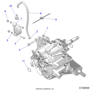Drive Train, Main Gearcase Mounting - R22t6a99a1/b1 (c730059) Schematic