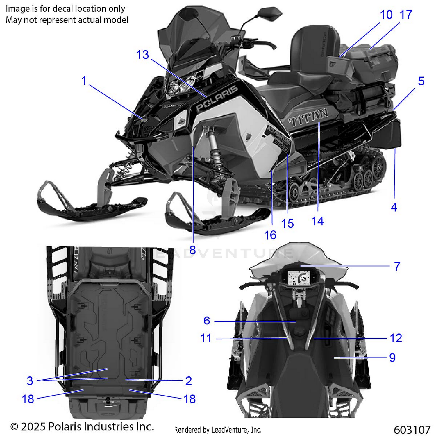 BODY, DECAL, ADVENTURE ULTIMATE - S26AJN9FSL/FSM (603107)